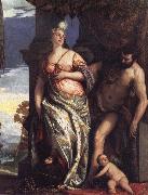 Paolo Veronese Allegory of Wisdom and Strength oil painting artist